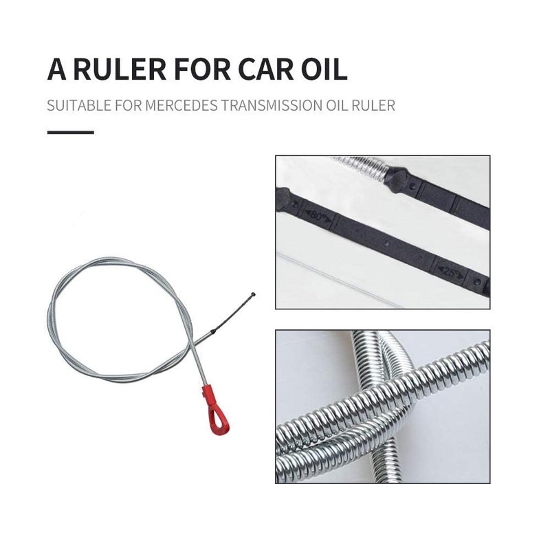 Saihisday Transmission Fluid Dipstick for Mercedes Benz Transmission Oil Level Dipstick Tool 722.6 917-321 140589152100 - Image 3